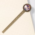 thumbnail image 4 of Swans Reading Accessories: Lace Bookmark in Antique Bronze - Gift for Book Lovers and Readers, 4 of 5