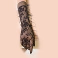 thumbnail image 4 of Gloves Fine Workmanship Bridal Gloves Lace With Finger for Wedding, 4 of 9