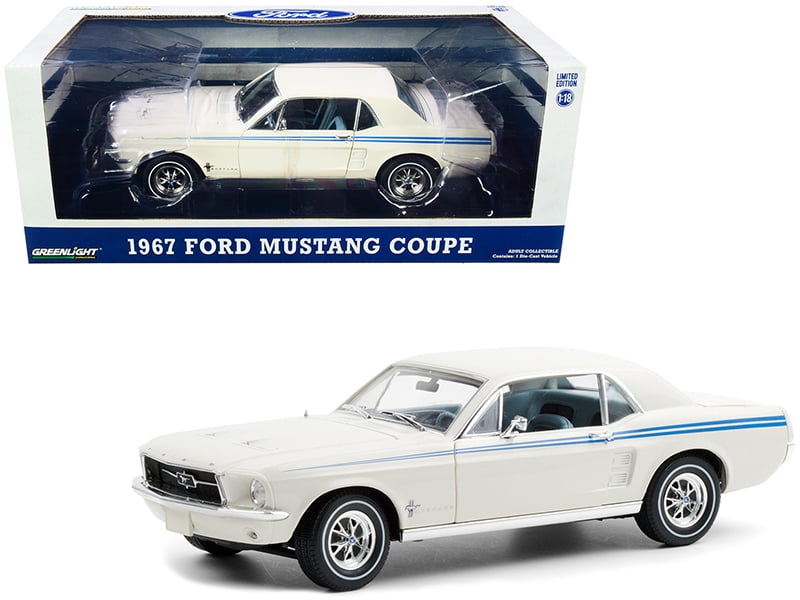 Ford Mustang Shelby GT350 1:32 Model Car Diecast Gift Toy Vehicle Kids White 