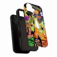 thumbnail image 3 of Halloween Spooky Design Phone Case with Ghosts Pumpkins Cats Candy for Teens Trendy Users Compatible with iPhone 11/12/13/14/15/16 (Pro Max/Plus), 3 of 9