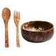 thumbnail image 5 of Juego de cuencos de coco para cereales y ensaladas, fáciles de limpiar, modernos, hechos a mano, de cáscara de coco. C, 5 of 9