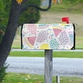 thumbnail image 4 of GZHJMY Summer Fruits Lemon Watermelon Magnetic Mailbox Cover Large Size Mailbox Wraps MailWraps Post Letter Box Cover Garden Yard Oversized 25.5 x 21 inch Home Decor, 4 of 7