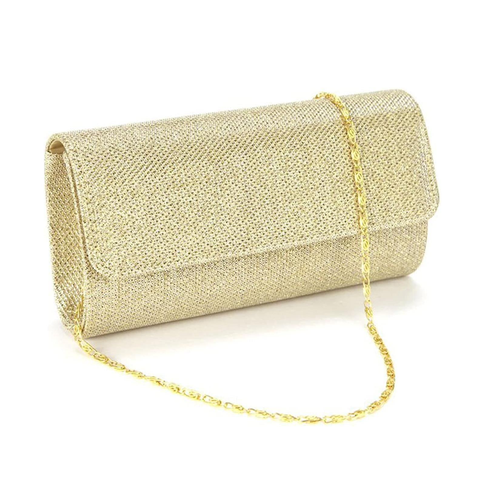 Evening Bag Clutch Purses for Women Ladies Sparkling Party Handbag Wedding Bag gold