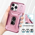 thumbnail image 3 of Funda para GANGXUN iPhone 14 Pro Max - Soporte metálico, Función magnética, Rosa, 3 of 5
