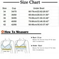 thumbnail image 2 of Womens Full Support Bras, Push Up Supportive Bras for Women No Underwire Wireless Seamless Full Coverage Bralettes Deep V Everyday Bras 34-42, 2 of 5