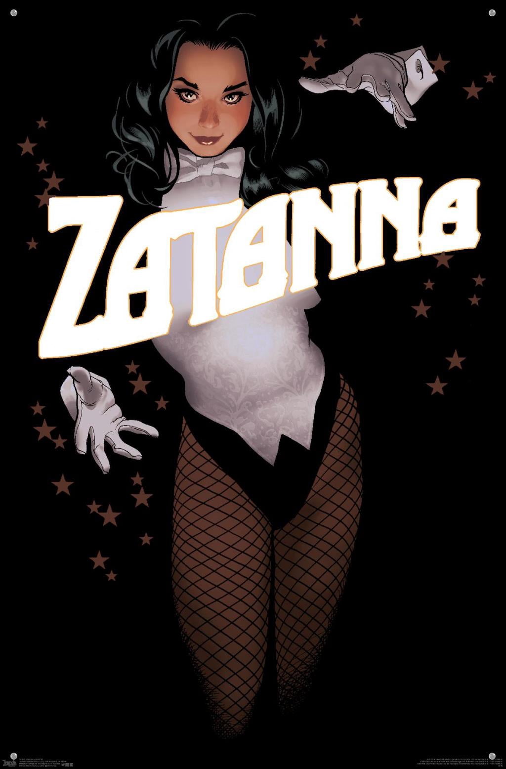 DC Comics - Zantanna - Alex Ross Portrait Wall Poster with Push Pins, 22.375" x 34"