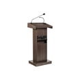 thumbnail image 3 of National Public Seating 800X-RW Oklahoma Sound Orator Lectern, Ribbonwood, 3 of 6