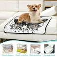 thumbnail image 5 of Washable Pet Pee Pads with Super Absorbent Reusable Training Pads for Dogs & Cats Butterfly with Rose and Moon, 5 of 6