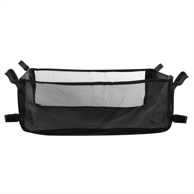 Camping Table Hanging Net Mesh Basket Organizer Rack Bag Net Bag Under Table Storage Bag for Outdoors Picnic Cookware,1 x Camping Table Hanging Net Mesh Basket,Black