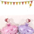 thumbnail image 4 of Gran Baile De Ballet Chica Papel De Aluminio Helio Globo Decoraciones Para Fiestas Rosado perfecl Juego de Globos de aluminio, 4 of 8