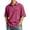 929#Hot Pink, variant on Polo Shirts for Men Cotton Pique Short Sleeve Golf Shirts with Pocket Classic Casual Moisture Wicking Polos Yellow L