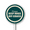 Rounxd-5vv, variant on Eveokoki 9.2x9.2 Inch Round Get Off My Grass Lawn Round Yard Metal Sign Aluminum Stakes Sign Waterproof Road Decoration For Outdoor Use