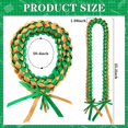thumbnail image 2 of 10Pcs Graduation Ribbon Lei Braided Necklace Handmade Charm Graduation Gift for High School College Party, 2 of 5