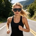 thumbnail image 5 of 1/2Pcs 7.9 Inch Photochromic Cycling Glasses for Men Women, Running Sunglasses UV Protection - Sports Sunglasses for Mountain Bike Riding & Running, 5 of 9