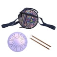 thumbnail image 2 of Tambor etéreo de 55 pulgadas Mini tambor de lengua de acero con bolsa de tambor Tambor de mano para terapeutas musicales ANGGREK  Otros, 2 of 8