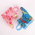 thumbnail image 4 of LIIPEE Girls Rain Boots Cartoon Printed Closed Toe Non- Easy-On Pull Handles Lightweight Waterproof Shoes Kids Classic Casual Daily Party Photoshoot Boots,Blue,2.5-3 Years, 4 of 5