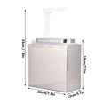 thumbnail image 4 of Condiment Dispenser  Sauce Dispenser , Dispensing Tool Sauce Dispenser, Hotel Restaurant Shop For Home 2L With Base, 4 of 8