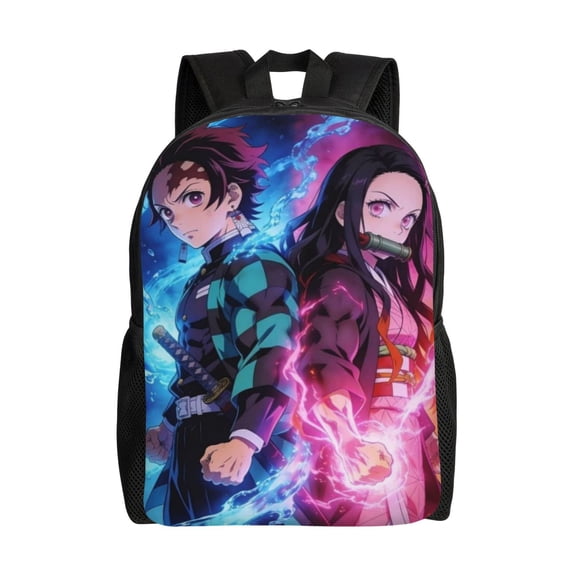 Demon Ta-njiro Slay-er Backpacks Travel Laptop Backpack Lightweight Bookbags Casual Daypack
