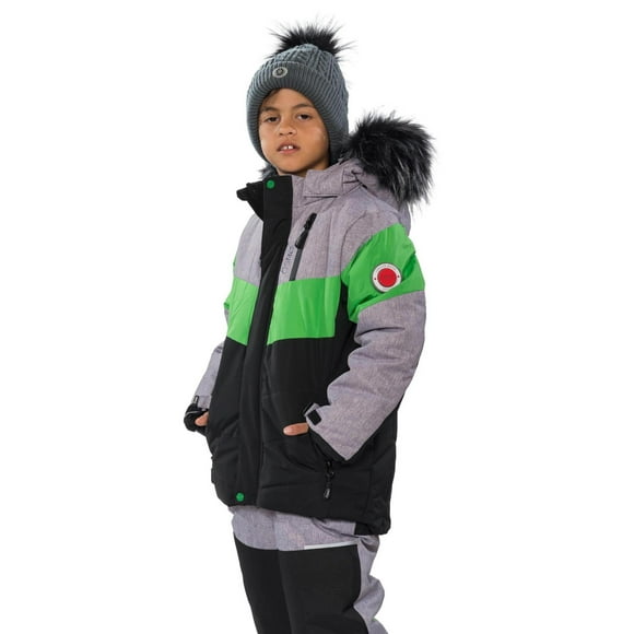 Combinaison de Ski d'Hiver pour Enfants de Luxe de Rocco pour Garçons Âgés de 2 à 16 Ans - Ensemble Veste et Pantalon de Neige Osno - Combinaisons de Neige Légères, Chaudes, Élégantes et Imperméables
