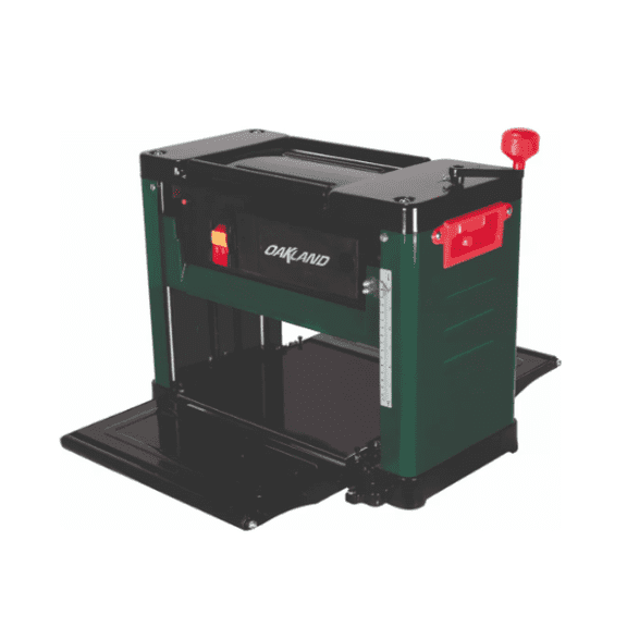 Cepillo De Banco Para Madera Portatil 2hp 13 Oakland Cb1302 Color Verde Oscuro