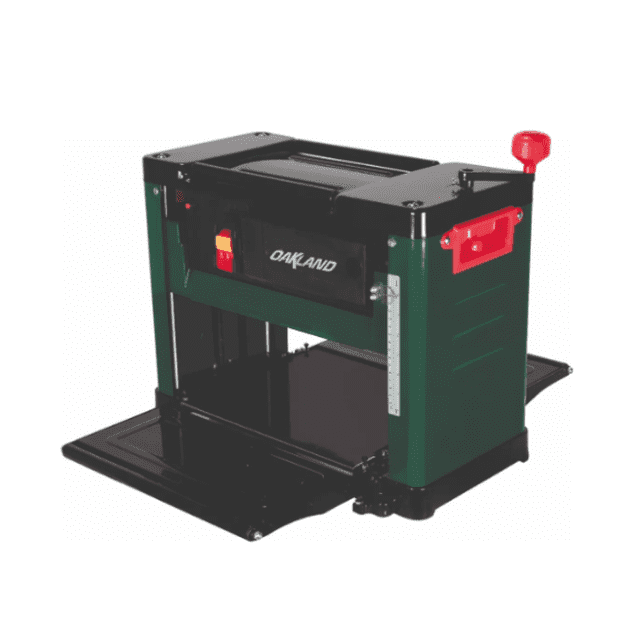 Cepillo De Banco Para Madera Portatil 2hp 13 Oakland Cb1302 Color Verde Oscuro