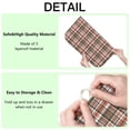 thumbnail image 4 of Red and Green Christmas Plaid Pattern Dish Drying Mat for Kitchen 1 Pack, Ultra Absorbent Microfiber Dishes Drainer Mats,18x24in(46x61cm), 4 of 4