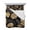 Multicolor, variant on Black Golden Palm Leaf Queen Size Down Alternative Comforter, Lightweight Comforter Quilt Bedding Set with Pillow Shams Tropical Plant Modern Luxury All Seasons Bed Comforter Duvet Insert 90"x96"