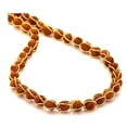 thumbnail image 1 of Collier Chaîne en Fil d'Or Rudraksha avec Collier Original 5 Mukhi Rudraksha Mala, 1 of 1