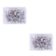 thumbnail image 1 of Injueey Botones rápidos sin de acero inoxidable 50X, reemplazo de Jeans, sujetadores sin coser, costura, bricolaje, acolchado, viaje Type1 NO1, 1 of 6