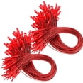 thumbnail image 2 of Ynlkorvg Fixing Clip 100pcs Christmas Ornaments String Hanger Gold Precut Ribbon Hook For Christmas Tree Ornament Decorations With Snap Fastener, 2 of 9