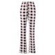 thumbnail image 2 of Pantalones de pijama de franela para mujer CenturyX, con cuadros de búfalo, para dormir, para estar en casa, color gris, talla L, 2 of 7