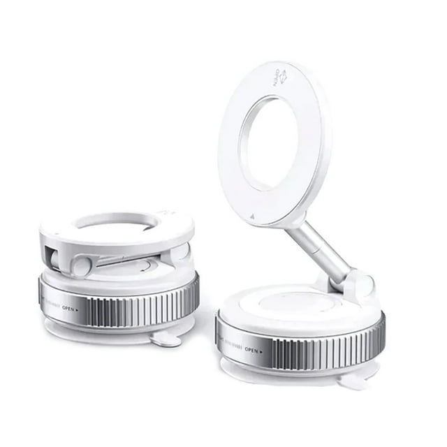 Soporte Magnético Plegable para Teléfono Móvil de Coche con Ventosa para Salpicadero, Compatible con la Mayoría de los Teléfonos .