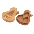 thumbnail image 2 of Caja de púas de guitarra portátil multifuncional en forma de guitarra, soporte de púas de madera, funda L827, árbol de Navidad en cascada, 2 of 14