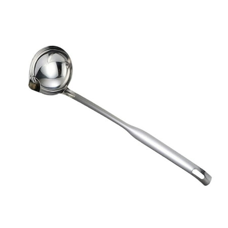 

Stainless Steel Oil Separator Soup Food Separator Spoon Grease Strainer Separater Stainless Yogurt Colander Spoon