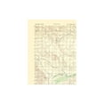 thumbnail image 4 of Topographical Map - Carrizo Mountain Sheet - US Army 1942 - Vintage Wall Art, 4 of 4