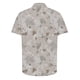 thumbnail image 4 of Blusa y camisa de manga corta con cuello vuelto para hombre, camisa informal de moda con estampado de hojas y solapa de manga corta, blusa para hombre, 4 of 4