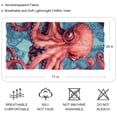 thumbnail image 2 of Fish Chiffon Translucent Breathable Silk Scarf 180*73 (70.86*28.7in) - Light and Airy Accessory for Women, 2 of 6