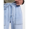 thumbnail image 5 of Scenario Women's Drapey Denim Jeans, Short and Regular Inseam, Sizes XS-XXXL, 5 of 7