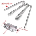 thumbnail image 2 of Air Diesel Heater Parking Exhaust Pipe Stainless Steel with Silencer Muffler, 2 of 12