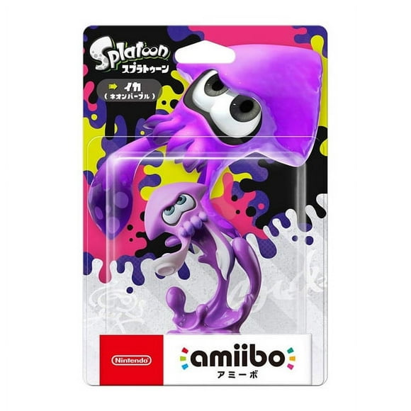 Neon Purple Inkling Squid - Splatoon Series - amiibo (JPIM)
