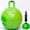 Green, variant on Hurtle 20" Marble Hopper Ball for Kids – Bouncy Ball with Handles, Air Pump & Cones, Indoor/Outdoor Active Play & Balance Training Toy (Light Blue)