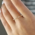 thumbnail image 5 of Dainty Stacking Band, Mini Eternity Band, Diamond Distance Ring, 925 Sterling Silver Ring, Delicate Ring, Minimalist Ring., 5 of 5