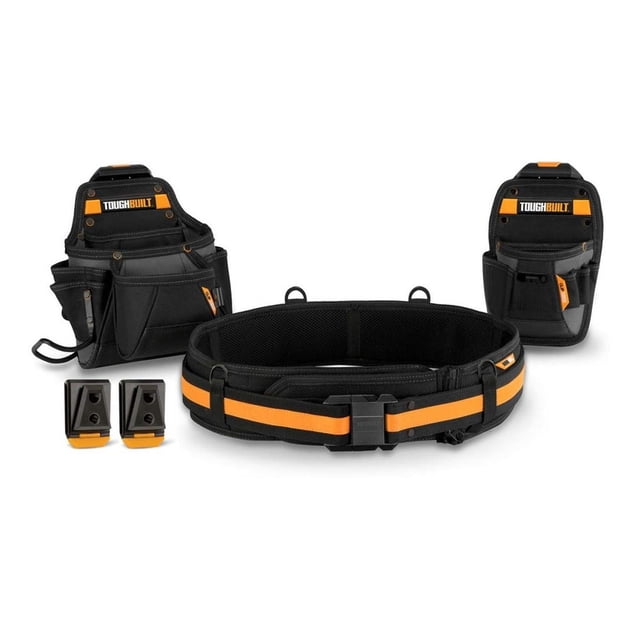Bolsas Porta Herramientas 2Pzs + Cinturón Liniero Toughbuilt TOUGHBUILT TB-CT-111-CP