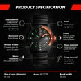 thumbnail image 7 of Luminox Bear Grylls Mens Watch Survival SEA Series - 3729: 42mm Black/Orange Stainless Steel Swiss Made 200 M Water Resistance, 7 of 7