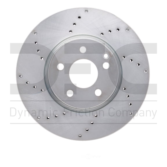 Dynamic 620-63085 DFC Brake Rotor - Drilled Fits select: 2010-2016 MERCEDES-BENZ E, 2008-2015 MERCEDES-BENZ C