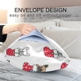 thumbnail image 5 of GZHJMY Christmas Sock French Bulldog Satin Pillowcase for Hair and Skin Silk Pillowcase, King Size(20x40 inches) - Slip Cooling Satin Pillow Covers with Envelope Closure,Christmas Decoration, 5 of 7