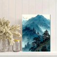 thumbnail image 2 of Misty Bird Mountain Canvas Wall Art, Serene Watercolor Nature Landscape, Home Office Wall Decor, 2 of 8