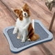 thumbnail image 2 of Inodoro de entrenamiento para perros, almohadilla para orinar de cachorro, mantener limpio, orinal desmontable, orinal para cama. cian, 2 of 9