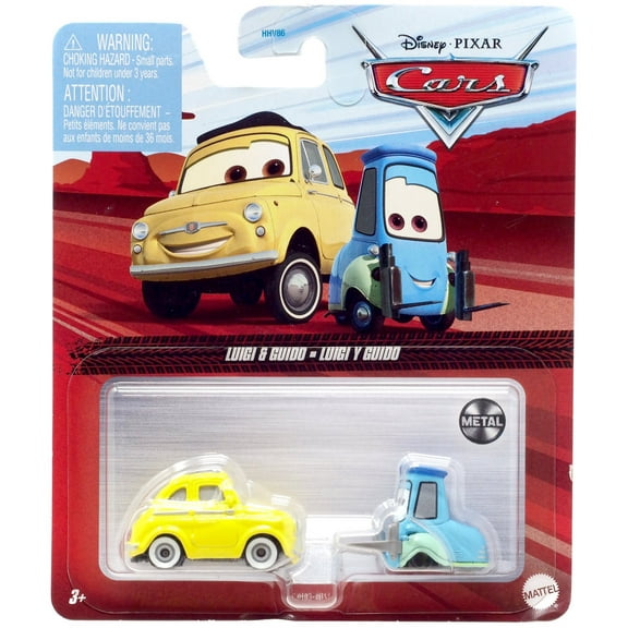 Disney / Pixar Metal Luigi & Guido Diecast Car