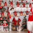 thumbnail image 4 of Calendrier de l'Avent Sacs 2024, Calendriers de l'Avent de Noël Décoration de Noël avec 24 Sacs en Papier et Corde de Coton de 10 m et Clips Réutilisables, 4 of 5